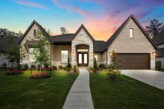 New construction Single-Family house 15415 Sunglow Haven Street, Conroe, TX 77302 Raleigh - photo