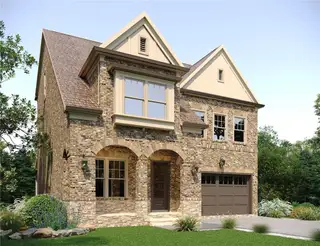 New construction  house 3505 Vermillion Vw, Suwanee, GA 30024 plan The Lincolnshire - image