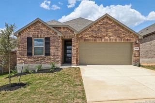 New construction Single-Family house 12915 Lusi Lane, San Antonio, TX 78245 The Hughes (841)- photo