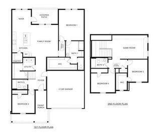New construction  house 1846 Nestling St, Crandall, TX 75114 plan Naples - image