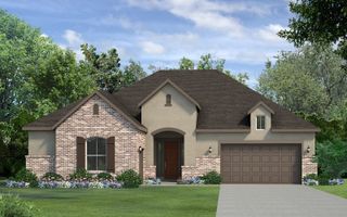 New construction Single-Family house 2108 Dancing Oak Ln, San Marcos, TX 78666 plan Champlain - image