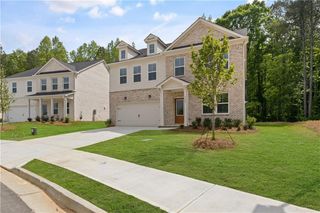 New construction  house 6108 Marigold Wy, Atlanta, GA 30349 plan Hampton - image