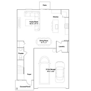 New construction  house 2534 Absolute Ave, Haines City, FL 33844 plan Edison - image