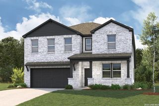 New construction Single-Family house 8341 Rocket Vw, San Antonio, TX 78263 plan Savannah - 2656 - image
