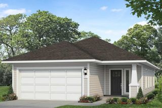 New construction Single-Family house 105 Adze Dr, Liberty Hill, TX 78642 plan Cascade 1450 - image