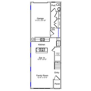 New construction Townhouse house 4636 Lakeview Rd, Charlotte, NC 28216 plan Cannalily - image