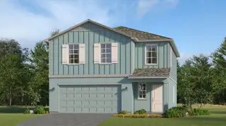 New construction Single-Family house 3612 Ambersweet Xing, Parrish, FL 34219 plan COLUMBUS - image