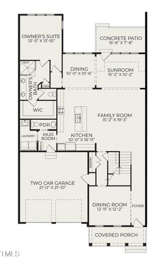 New construction Townhouse house 1045 Coldspring Circle, Durham, NC 27705 - photo