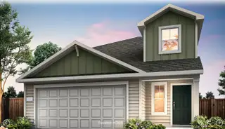 New construction Single-Family house 157 Green Berets Bnd, Jarrell, TX 76537 plan Gustine - image