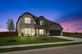 New construction house 124 Red Fox Trl, Godley, TX 76044 plan Concept 3218 - image