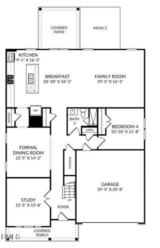 New construction house 315 Jeter Grove Rd, Apex, NC 27523 plan Shiloh II - image