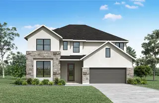 New construction Single-Family house 1525 Spring Gulch Ln, Georgetown, TX 78628 plan Tristan - image