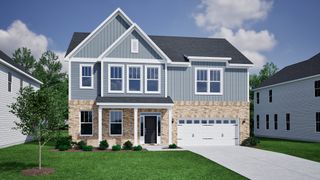 New construction Single-Family house 4005 Sweet Ivy Lndg, Durham, NC 27703 plan Roland II - image