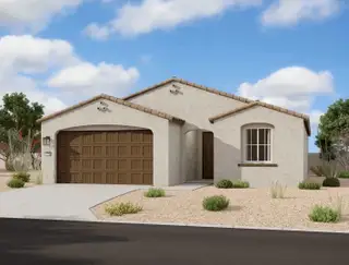 New construction Single-Family house 2496 E Galloping Horse Dr, San Tan Valley, AZ 85140 plan Marigold - image