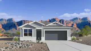 New construction Single-Family house 5548 E Cinder Ln, San Tan Valley, AZ 85140 plan Swan - image
