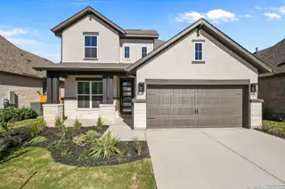 New construction Single-Family house 325 Hulda Trl, New Braunfels, TX 78130 plan Woodlake - image