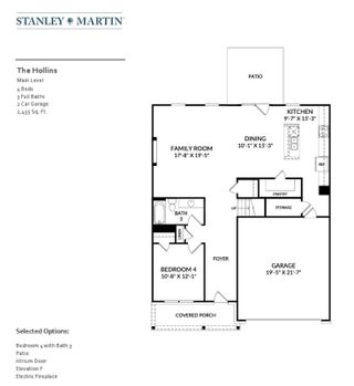 New construction Single-Family house 405 Newland, Acworth, GA 30102 The Hollins- photo