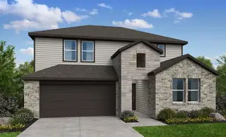 New construction Single-Family house 214 Crumpton Wy, Hutto, TX 78634 plan Sparrow - image