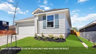 New construction Single-Family house 144 Balmorehea St, Kyle, TX 78640 plan The Caden - image
