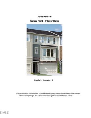 New construction Townhouse house 10009 Secluded Garden Dr, Unit 170, Apex, NC 27523 - image