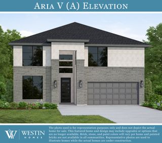 New construction Single-Family house 22318 Japanese Maple Ln, Hockley, TX 77447 plan The Aria X - image