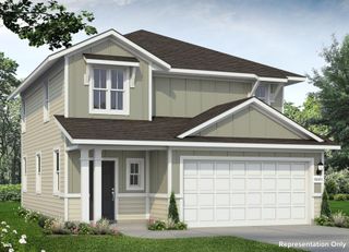New construction Single-Family house 905 Windrow Run, Hutto, TX 78634 plan Heritage Mill 1668 - image