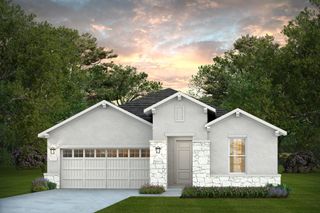 New construction house 123 Centerfire Ln, Georgetown, TX 78633 plan Palmary - image