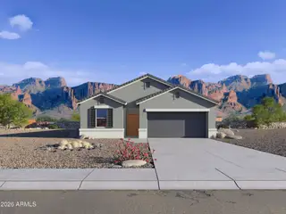 New construction Single-Family house 38180 W Frascati Ave, Maricopa, AZ 85138 plan Harris - image