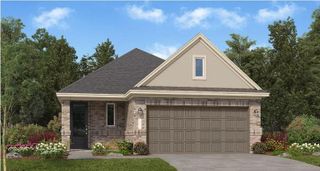 New construction house 27043 Blue Pool Dr, Katy, TX 77493 plan Linfield - image