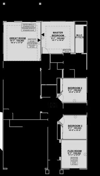 New construction Single-Family house 14025 Paseo Central Ave, El Paso, TX 79928 plan Pershing - image