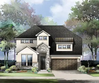 New construction Single-Family house 15126 Gentleway, San Antonio, TX 78245 plan Lewis - image