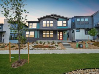 New construction Single-Family house 11888 Montoso Road, Lone Tree, CO 80134 4032 Maya Exterior B - Low Slope Contemporary- photo