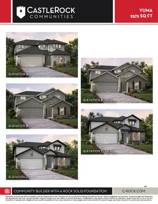 New construction Single-Family house 165 Hazel Wy, Mico, TX 78056 plan Yuma - image