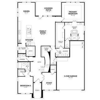 New construction  house 17911 Discovery Elm St, Webster, TX 77598 plan Broussard - image