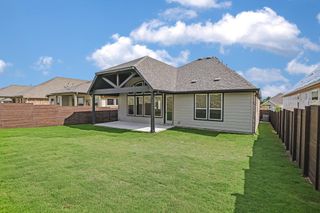 New construction house 8412 Bouvreuil Dr, Austin, TX 78738 plan Lisbon - image