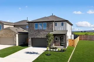New construction Single-Family house 145 Mad Pupper Dr, Buda, TX 78620 plan Merlin - image