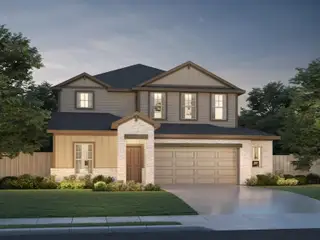 New construction Single-Family house 220 Amethyst Park, Kyle, TX 78640 plan The Reynolds (890) - image