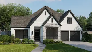 New construction Single-Family house 3515 Blue Mistflower Dr, Katy, TX 77493 plan 3094W - image