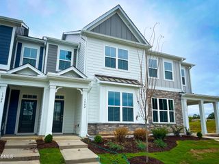 New construction Townhouse house 1902 Plott Balsam Dr, Wendell, NC 27591 plan Morgan - image