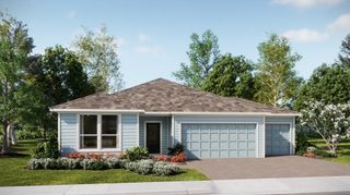 New construction Single-Family house 3047 Repose Dr, Clermont, FL 34711 plan Nash II - 3car - image