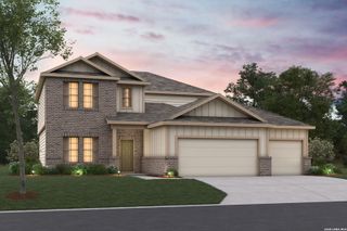 New construction Single-Family house 17506 Buffalo Grass Ln, Elmendorf, TX 78112 plan Magellan - image