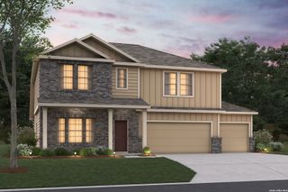 New construction Single-Family house 17411 Elder Walnut Dr, Elmendorf, TX 78112 plan Columbus - image