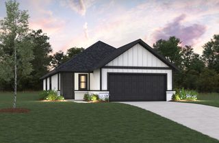 New construction house 19600 Stripe Hill Bnd, Montgomery, TX 77316 plan Austin - image
