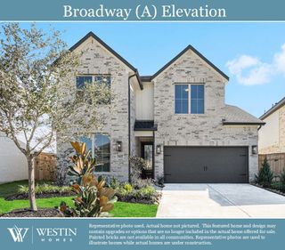 New construction Single-Family house 31411 Slumbering Sage Dr, Fulshear, TX 77441 The Broadway- photo