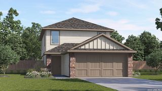 New construction Single-Family house 16051 Mahogany Wy, Elmendorf, TX 78112 - image