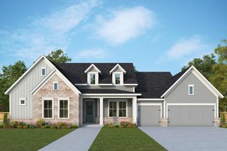 New construction  house 105 Rees Landing Rd, Spicewood, TX 78669 plan The Highcrest - image