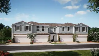 New construction Townhouse house 283 Thompson Village Ave, Apopka, FL 32703 plan Powell - image