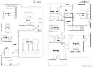 New construction Single-Family house 4314 Amanda Drive, Johnstown, CO 80534 - photo