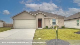 New construction house 1129 Argonne Frst, Seguin, TX 78155 plan The Bellvue - image