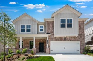 New construction  house 1356 Auburn Glen Rd, Dacula, GA 30019 plan Trenton - image